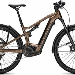 Focus THRON2 6.8 EQP 750 Wh Gold Brown E-Bike, Mountainbike Fully