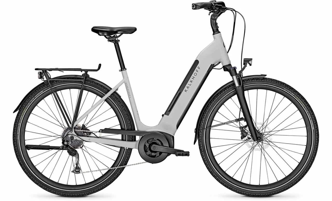 Kalkhoff Endeavour 3.B Move Lightgrey Matt Touring E-Bike Easy Entry