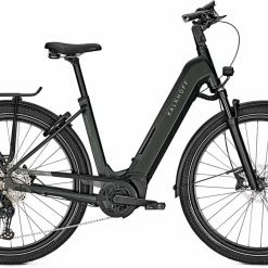 Kalkhoff Endeavour 5.B Advance+ Black Green Touring E-Bike Easy Entry
