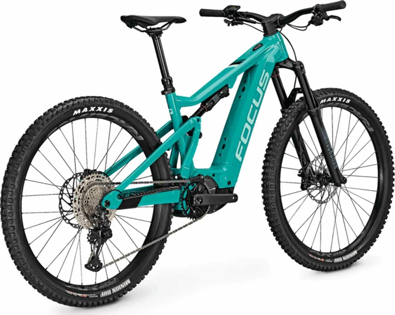 Focus JAM2 7.8 Blue Green E-Bike, Mountainbike Fully - Image 2