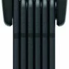 Abus Folding Lock BORDO GRANITâ¢ 6500KA/90 Black + Holder SH