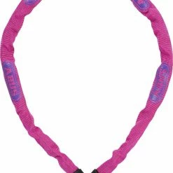 Abus Chain Lock 4804K/75 PK STEEL-O-CHAIN Pink Chain Lock