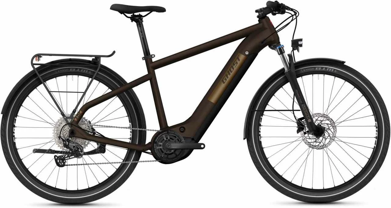 Ghost E-Square Trekking Advanced Y AL U Brown Touring E-Bike Men