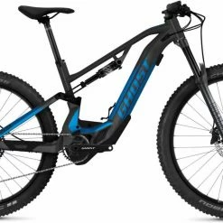 Ghost E-ASX 160 Essential AL Dark Grey / Bright Blue Matt E-Bike Fully Mountainbike