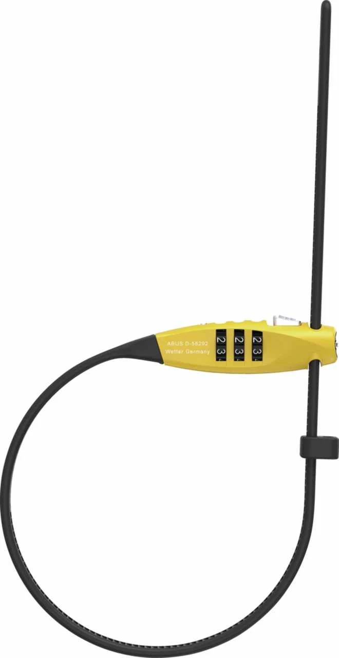Abus Combiflex TravelGuard Yellow
