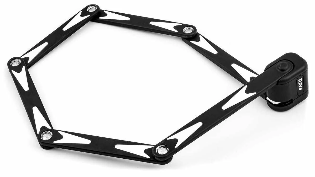 RAVE Folding Lock Ultimate Pro 8 With Key Incl. Holder - Length 95 Cm - Image 6
