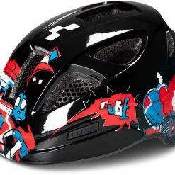 Cube Helmet LUME Black Graffiti