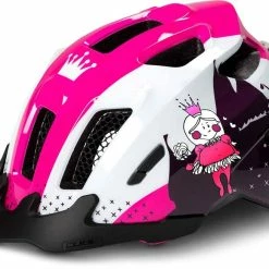 Cube Helmet ANT White N Pink