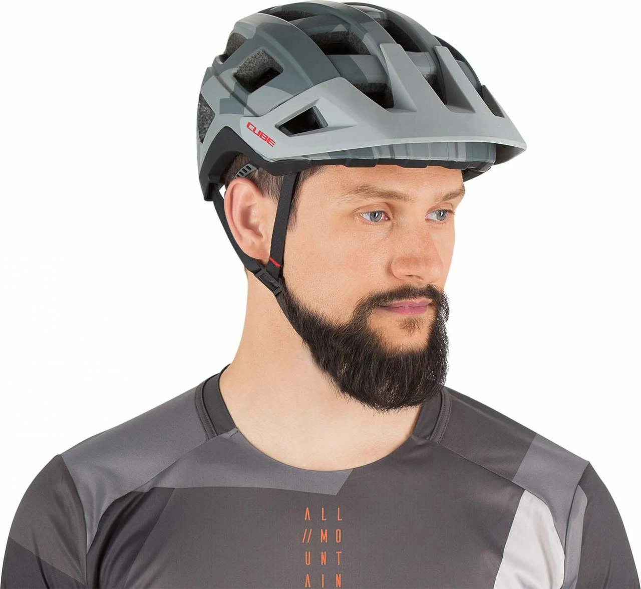 Cube Helmet BADGER Grey Camo - Image 2