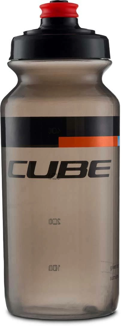 Cube Drinking Bottle 0.5l TEAMLINE Black N Red N Blue