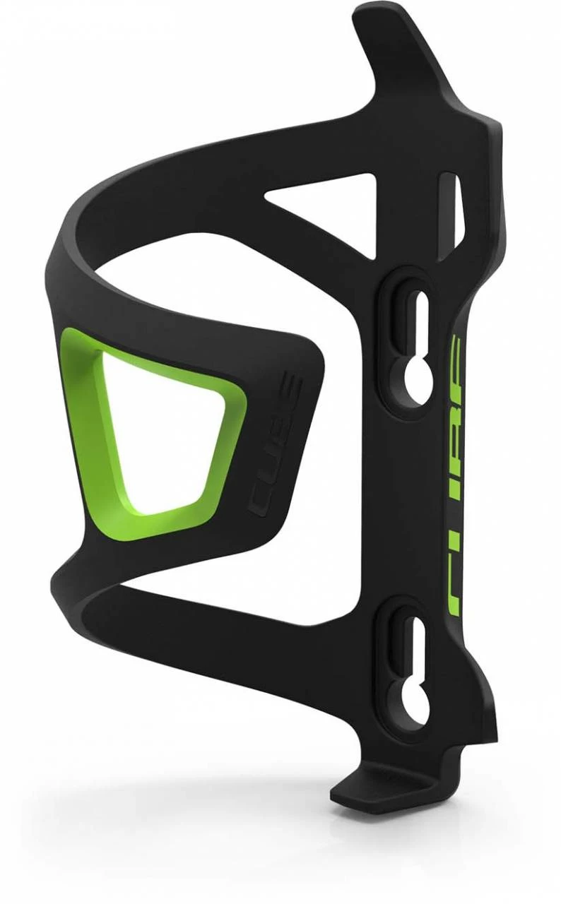 Cube Bottle Cage HPP Sidecage Black N Green