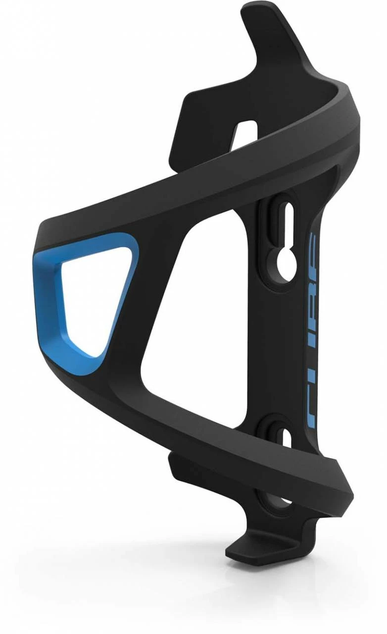 Cube HPP Left-Hand Sidecage Bottle Cage Black N Blue