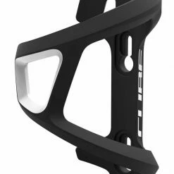 Cube Bottle Cage HPP Left-Hand Sidecage Black N White