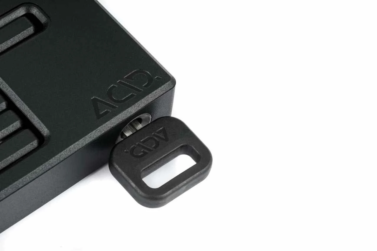 ACID Folding Lock RIGID 100 PURE - Black - Image 3