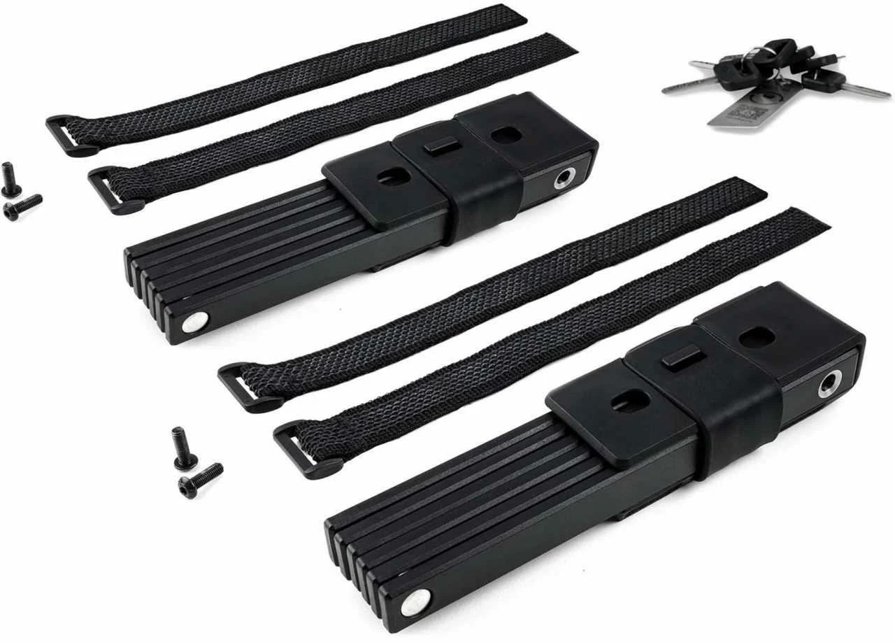 ACID Folding Lock RIGID 100 PURE TWIN PACK - Black 1000mm - Image 3