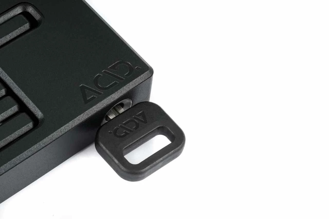 ACID Folding Lock RIGID 100 PURE TWIN PACK - Black 1000mm - Image 5