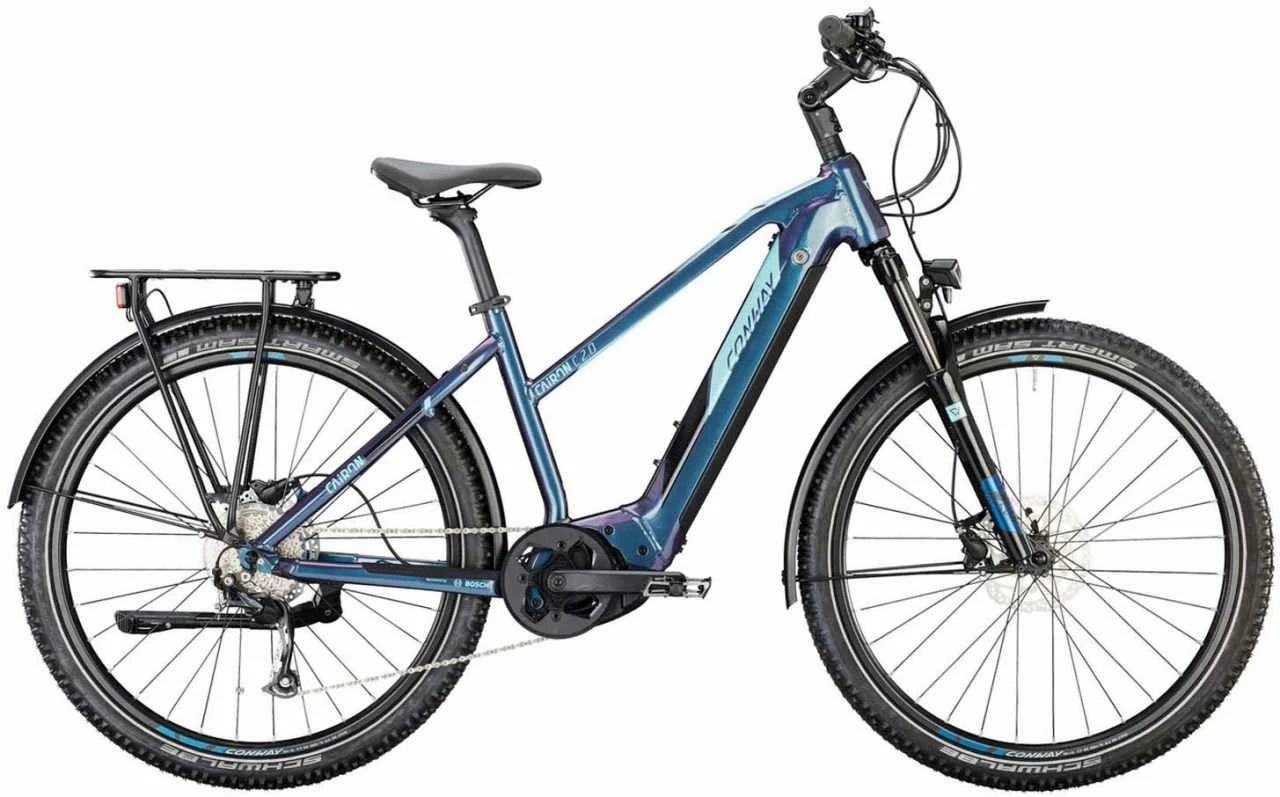 Conway Cairon C 2.0 625 Darkpetrol Metallic / Lightblue Damen E-Bike Hardtail Mountainbike Women