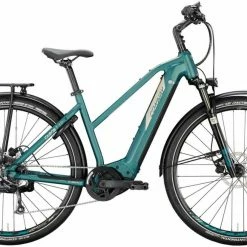 Conway Cairon T 3.0 625 Moos Metallic Matt / Platin Matt Touring E-Bike Women