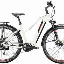 Conway Cairon T 3.0 625 Pearl White / Black Metallic Touring E-Bike Women